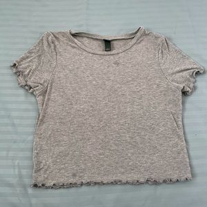 Plain Grey Tee